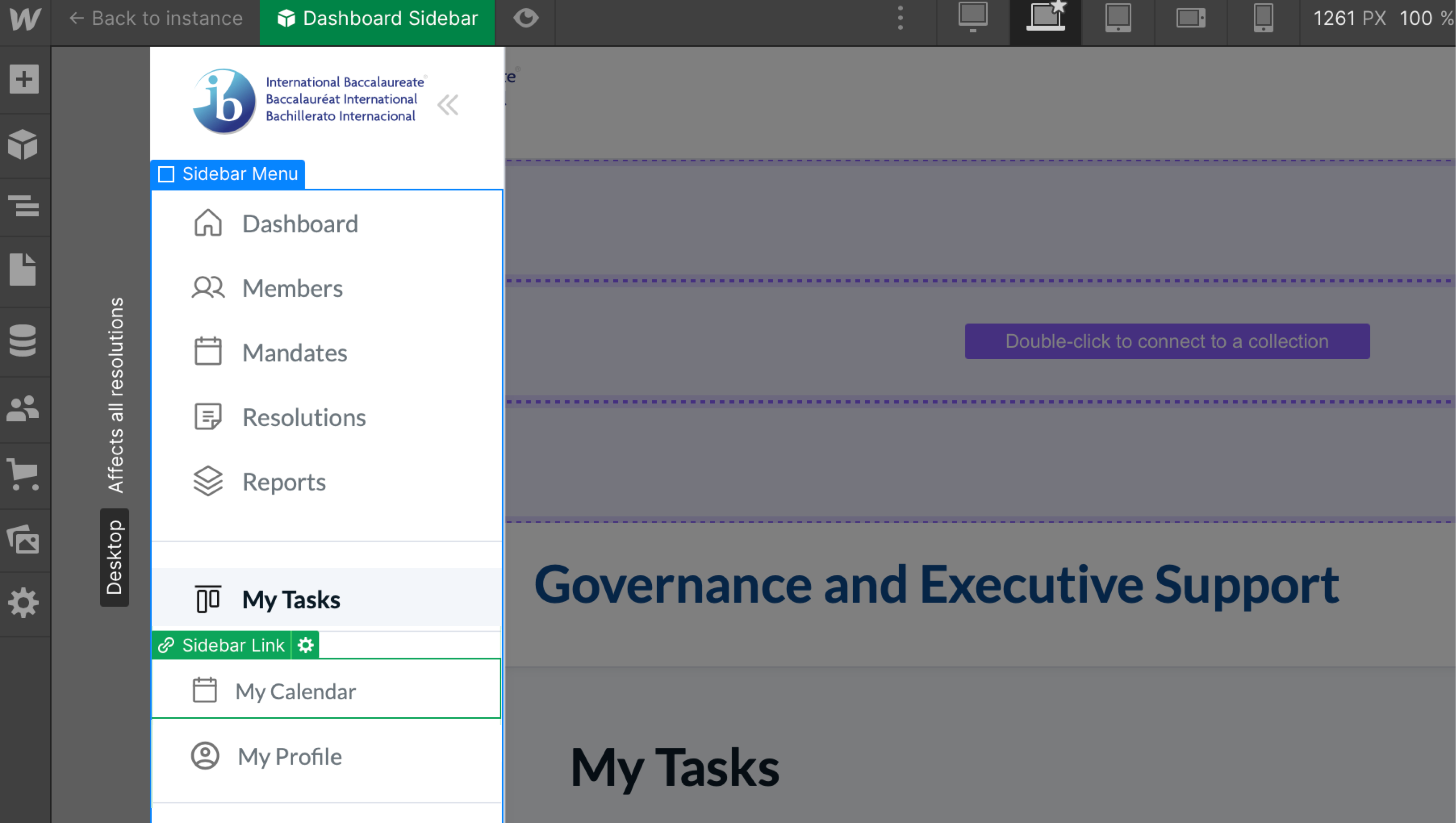 Executive Support Tool