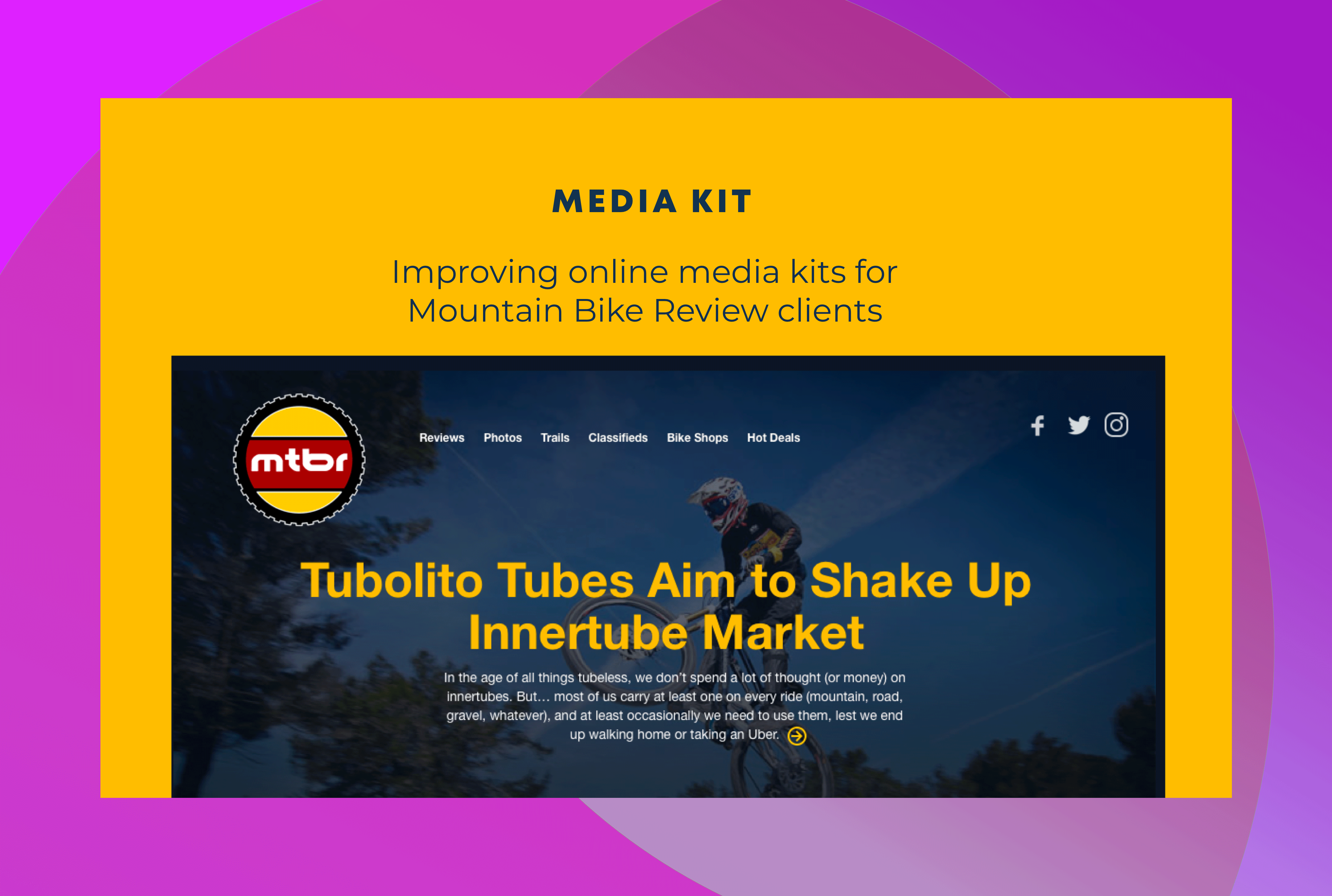 Mountain Biking Reviews